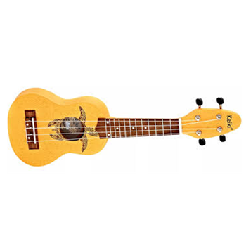 Keiki K1-ORG Okoume Soprano Ukukulele - Orange