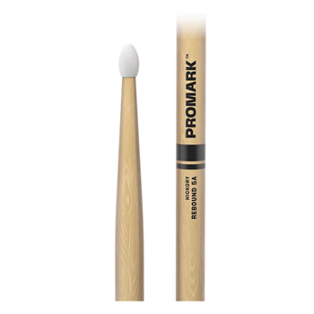 ProMark RBH565N Rebound Series Lacquered Hickory 5A Nylon Tip Drumsticks