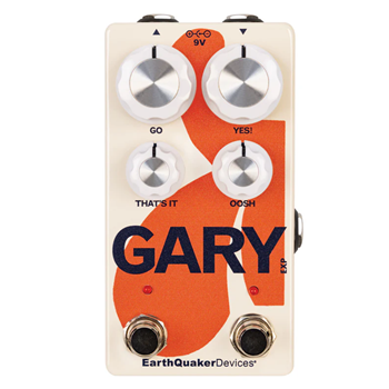 Earthquaker EQDGARYV1USA Gary Modulation Fuzz and Dynamic Natural Overdrive Pedal