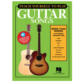 Hal Leonard 152225 Teach Yourself to Play Guitar: More than Words