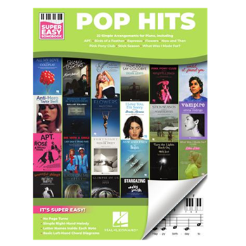 Hal Leonard 1853036 Super Easy Songbook Pop Hits