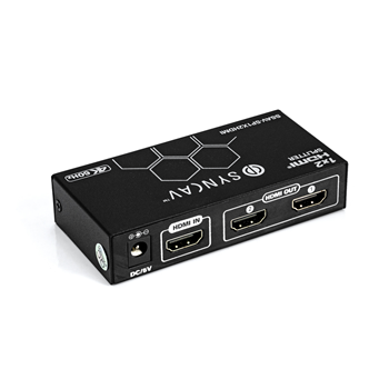 Syncav SSAV-SP1X2HDMI 1X2 Splitter HDMI 2.0, HDCP2.2 and DVI 1.0