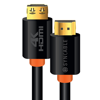 Syncproducts SW-HDMI-4K-4M Syncable 4K Ultra HD Premium Certified High Speed HDMI – 4M