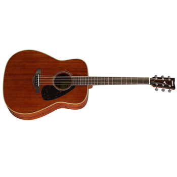 Yamaha FG850 Mahogany Top Dreadnought Acoustic Guitar - Natural