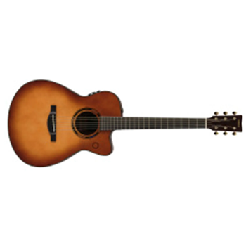 Yamaha TAS3C SDB Trans Acoustic Series Concert Cutaway Acoustic-Electric Guitar - Sand Burst /w Gig Bag