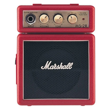 Marshall MS2R Mini Stack Series 1W Guitar Combo Amplifier - Red