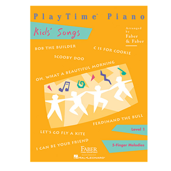 Hal Leonard 420148 PlayTime Piano - Kids Songs - 5 Finger Melodies 1