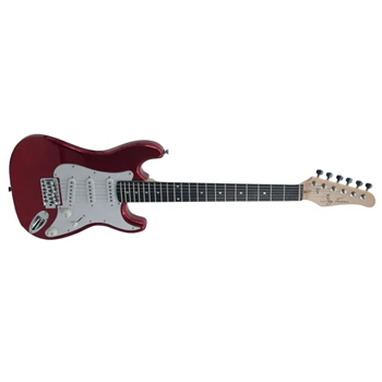 Jay Turser JT-34-MRD 3/4 Size S-Style Lightweight Electric guitar - Red