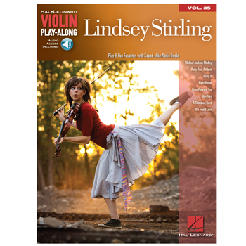 Hal Leonard 109715 Lindsey Stirling - Violin Play-Along Volume 35