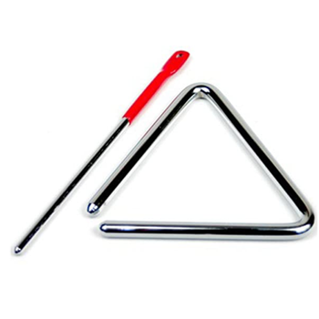 Trophy 3504 4" Steel Triangle With Striker