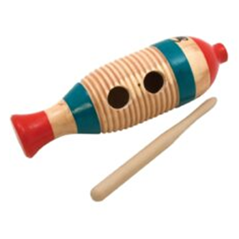 Trophy W404 Wooden Guiro With Scraper Stick