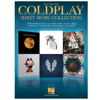 Hal Leonard 222686 Coldplay Sheet Music Collection PVG