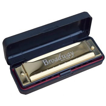 Broadway H20/C 10-Hole Harmonica - Key of C