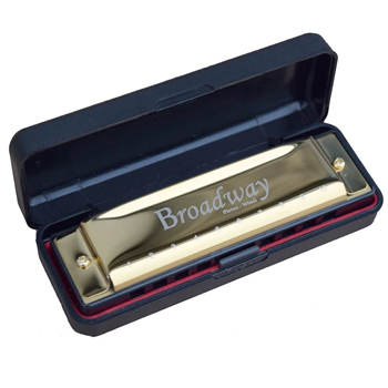 Broadway H20/G 10-Hole Harmonica - Key of G