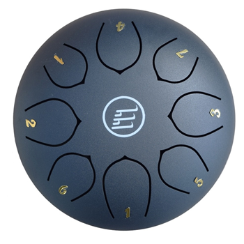 Ecko TD6/8IN/BK Tongue Drum 6" - 8 Notes - Black