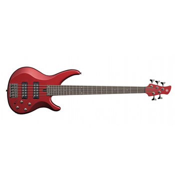 Yamaha TRBX305 CAR TRBX Series 5-String Electric Bass Guitar - Candy Apple Red