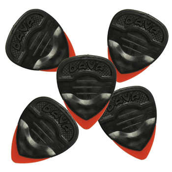 Dava D1303 Rock Control Delrin Picks (6pk)