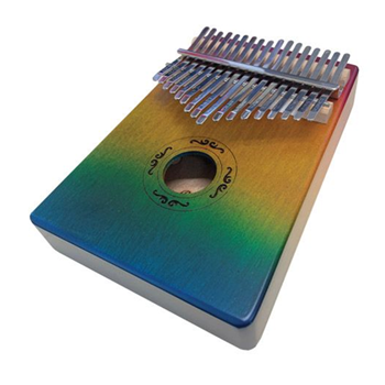 Beaver Creek BCKALM-17MC 17-Key Kalimba - Multi Color