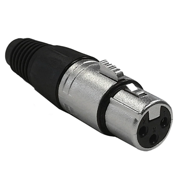 Bandstand C-XLRF Gold Plated XLR Female Nickel Connector End