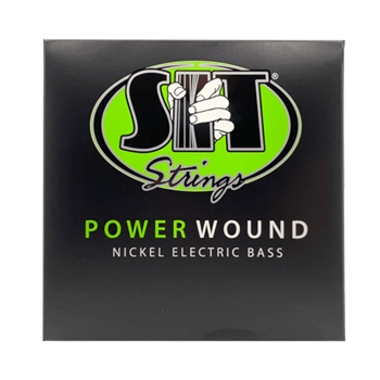 SiT PCNR45105L Exposed Core Nickel Power Wound  Electric bass Guitar strings - Medium/Light 45-105