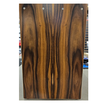 Wood Tone CAJONRW Custom Rosewood 18" Cajon w/Wormy Maple, Walnut & Cherry
