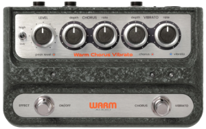 Stereo Chorus & Vibrato Pedal W/Depth & Rate Controls