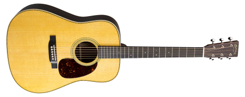 Hd-28 Acoustic Guitar - Natural W/case