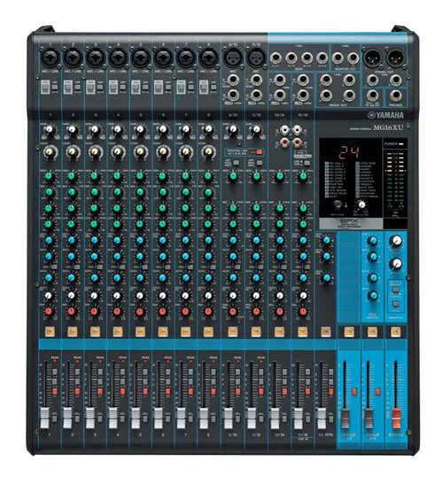 16 Channel Mg Series Mixer W/effects