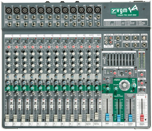 14 Channel Unpowered Mixer